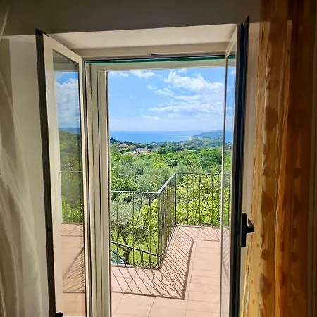 S320 - Sirolo, Trilocale Con Vista Mozzafiato Апартаменты Сироло