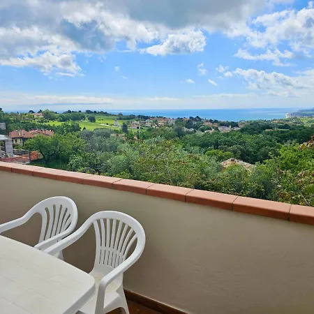 S320 - Sirolo, Trilocale Con Vista Mozzafiato Сироло