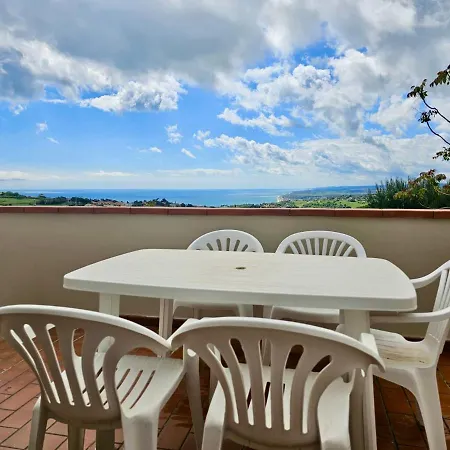 S320 - Sirolo, Trilocale Con Vista Mozzafiato * Сироло